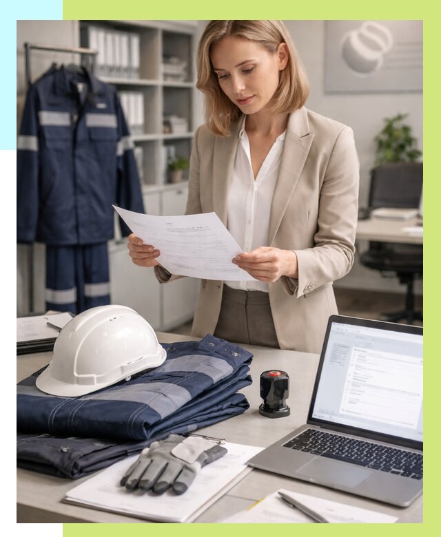 Сертификация спецодежды в Устях-Илимске от 7280 р. | Алешин-Сть