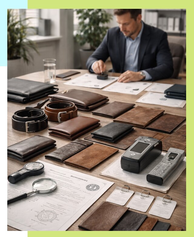 Сертификация кожаных изделий в Устях-Илимске от 12480 р. | Алешин-Сть