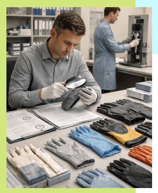 Сертификация перчаток и средств защиты продукции в Устях-Илимске