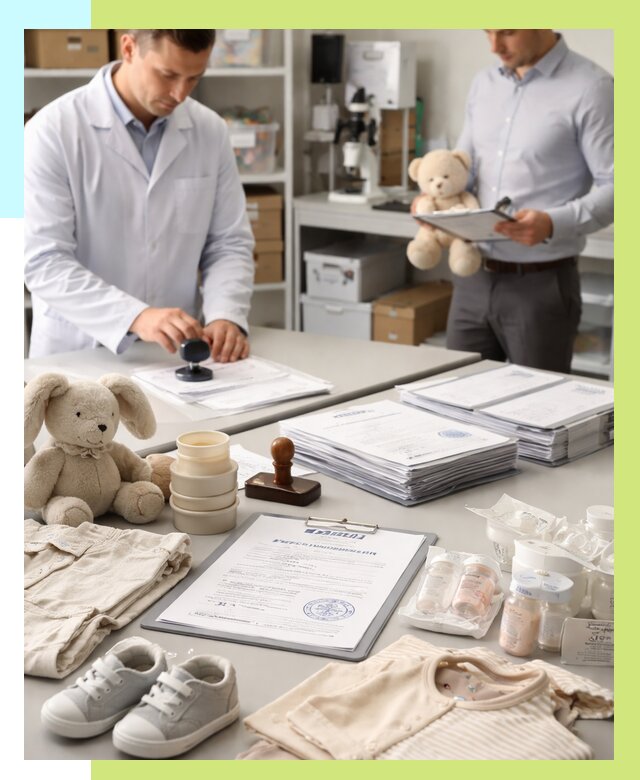 Сертификация детских товаров в Устях-Илимске от 15600 р. | Алешин-Сть