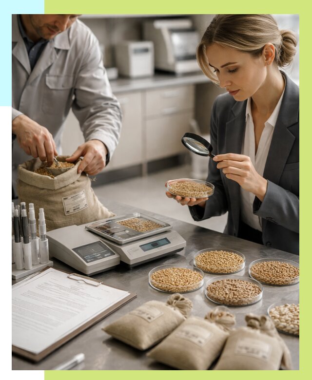 Сертификация зерна в Устях-Илимске по цене от 15600 р. | Алешин-Сть