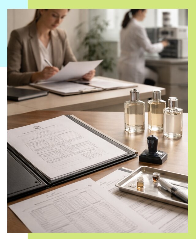 Сертификация парфюмерии в Устях-Илимске от 15600 р. | Алешин-Сть