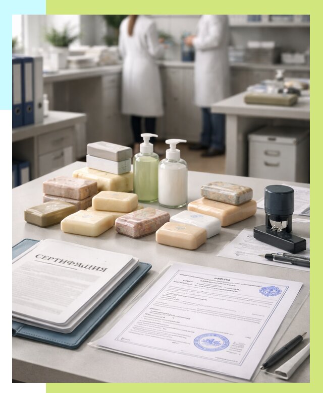 Сертификация мыла и сертификат на мыло в Устях-Илимске от 12480 | Алешин-Сть
