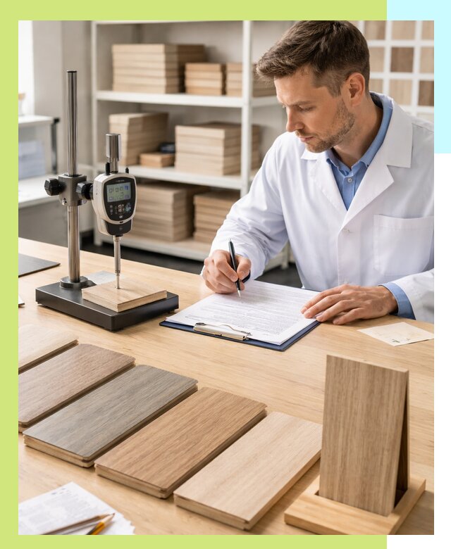 Сертификация ламината с испытаниями и оформлением документов в Устях-Илимске