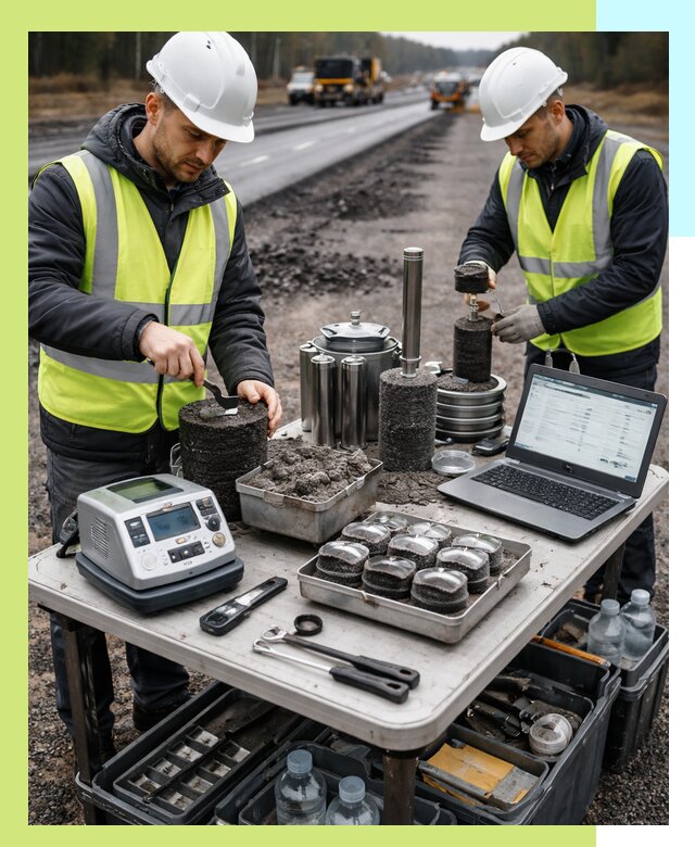 Сертификация асфальта: испытания и подтверждение в Устях-Илимске