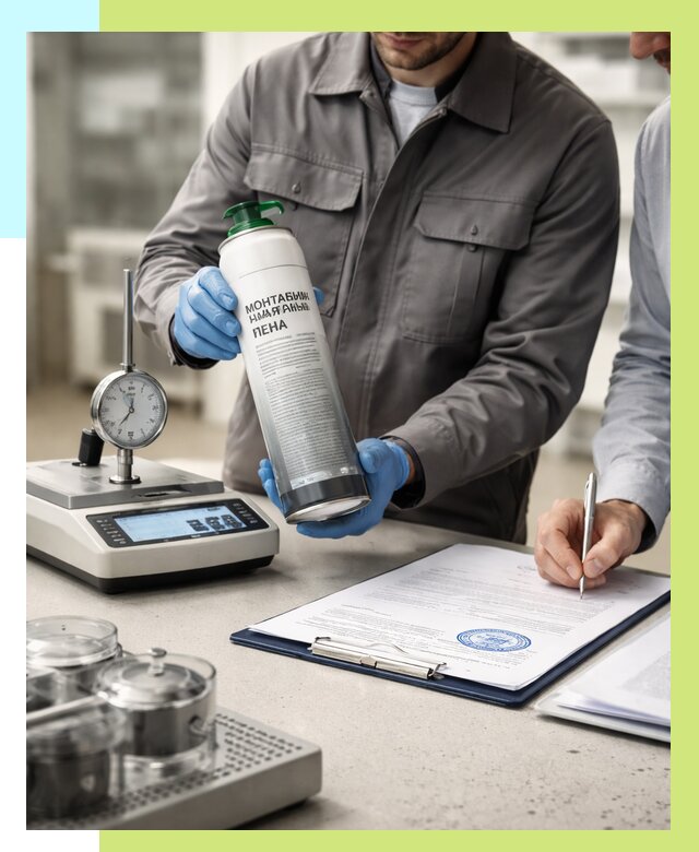 Сертификация монтажной пены в Устях-Илимске от 15600 р. | Алешин-Сть