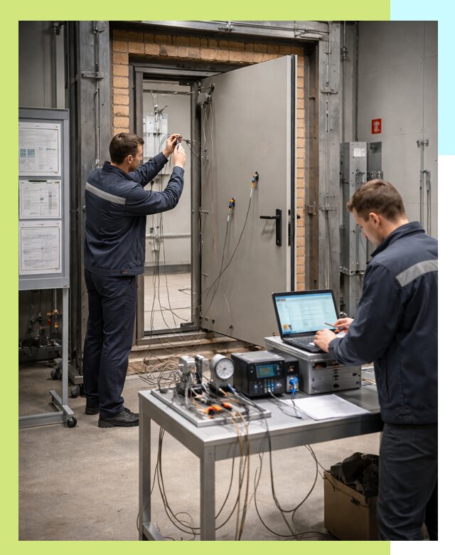 Сертификация противопожарных дверей в Устях-Илимске по ГОСТ и ТР