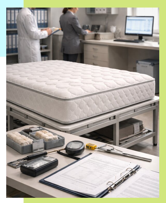 Сертификация матрасов в Устях-Илимске от 8840 р. | Алешин-Сть