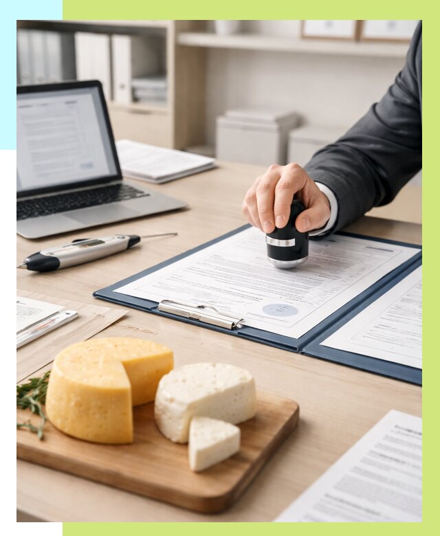 Сертификация сыров в Устях-Илимске от 15600 р | Сертификат на сыр Алешин-Сть