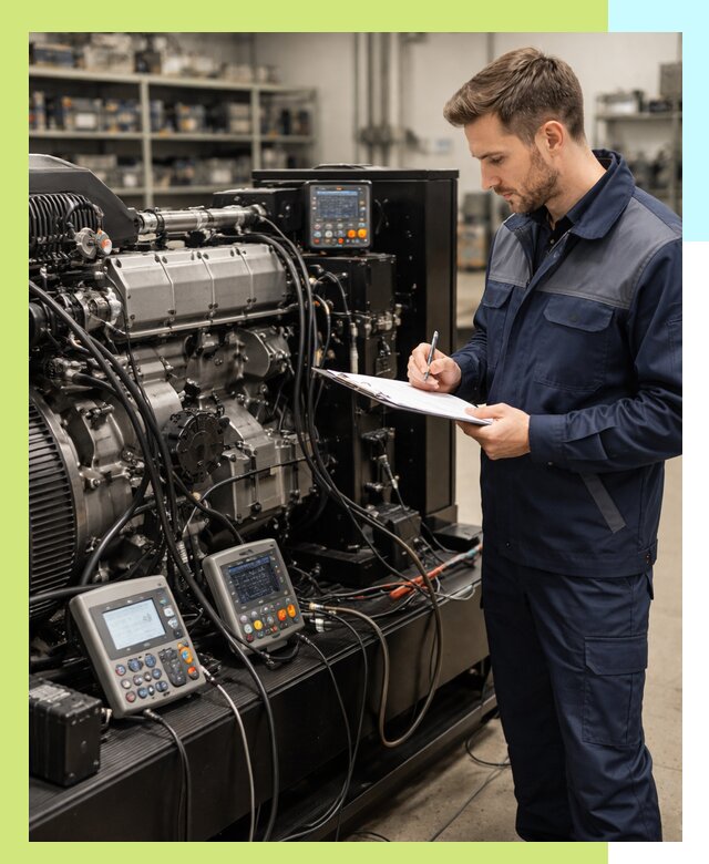 Сертификация дизельных генераторов и их оборудования в Устях-Илимске