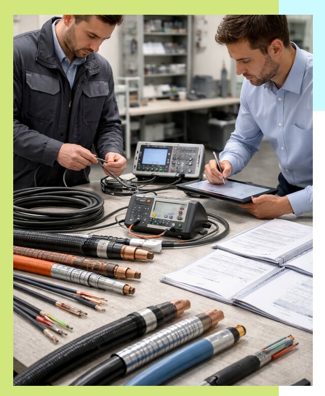 Сертификация кабеля и электропроводки в Устях-Илимске под ключ