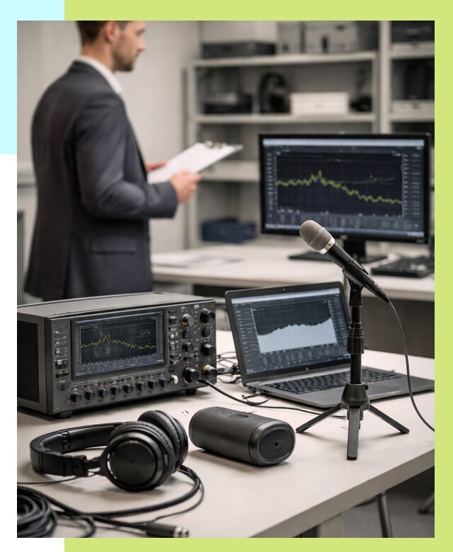 Сертификация аудиотехники в Устях-Илимске от 15600 р., Алешин-Сть