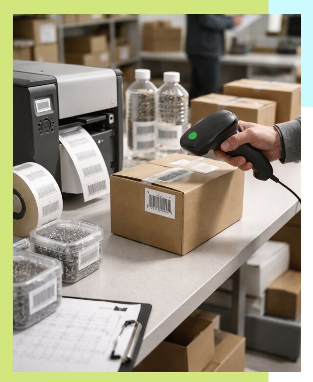 Штрихкодирование продукции и маркировка для продажи в Устях-Илимске