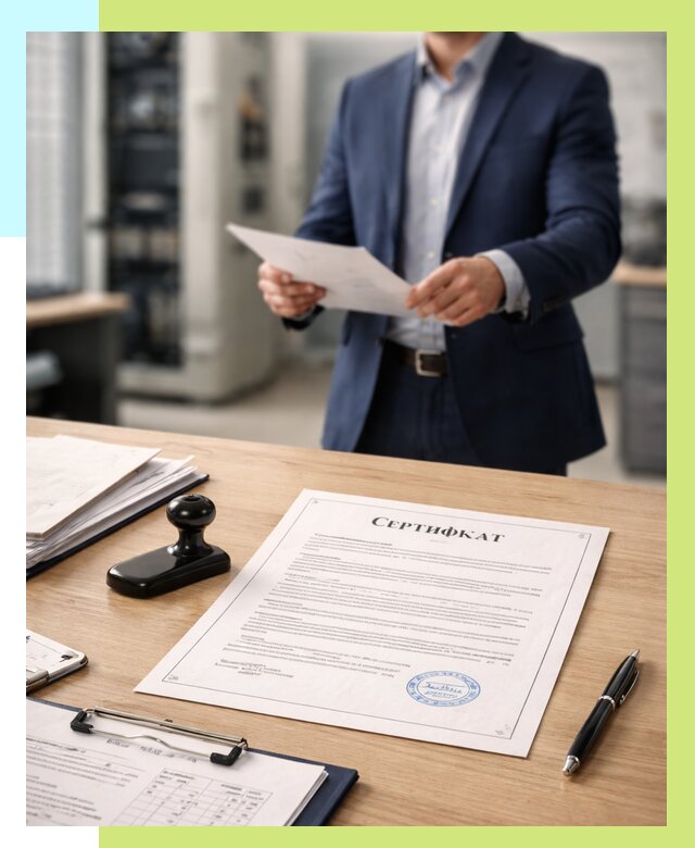 Сертификат на оборудование в Устях-Илимске от 15600 р. | Алешин-Сть