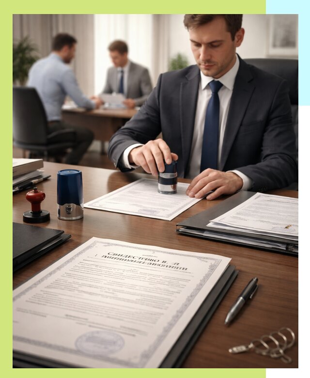 Оформление свидетельства о государственной регистрации в Устях-Илимске