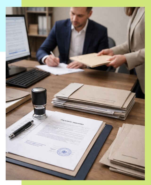 Отказное письмо для таможни в Устях-Илимске от 3120 р, Алешин-Сть