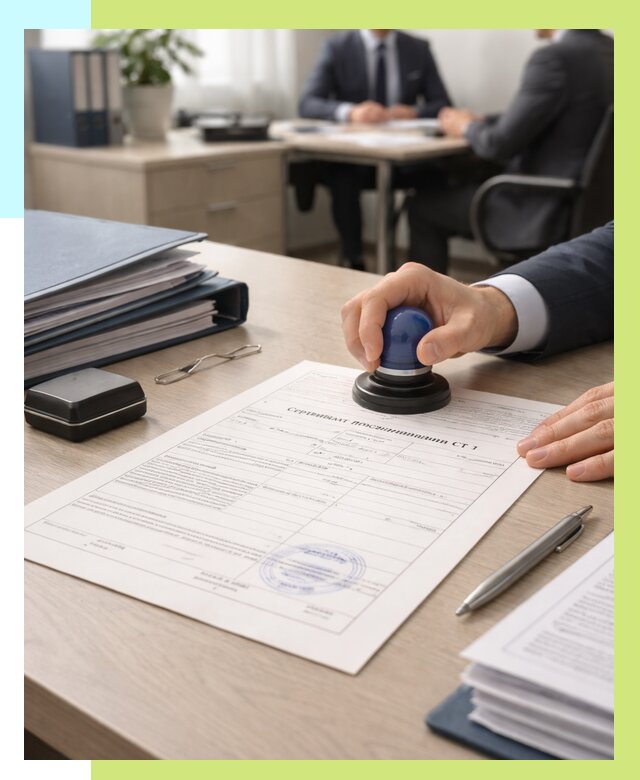 Сертификат происхождения СТ 1 в Устях-Илимске от 4680 р. | Алешин-Сть