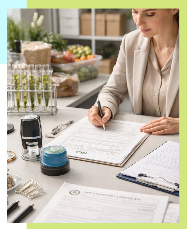 Фитосанитарный сертификат оформить в Устях-Илимске от 4680 р. | Алешин-Сть