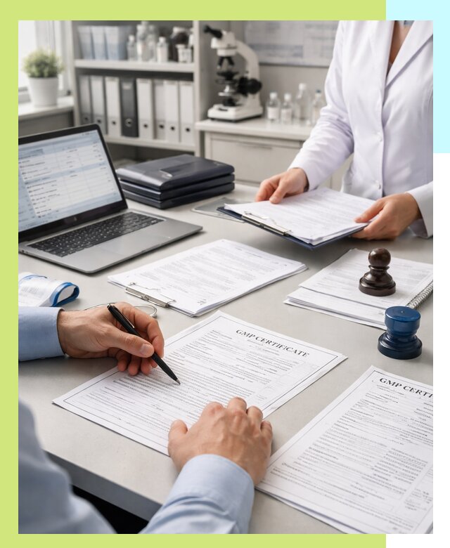 Оформление сертификата GMP в Устях-Илимске для фармпроизводства