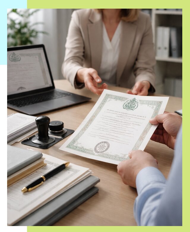 Халяль сертификат в Устях-Илимске, получить от 15600 р. | Алешин-Сть