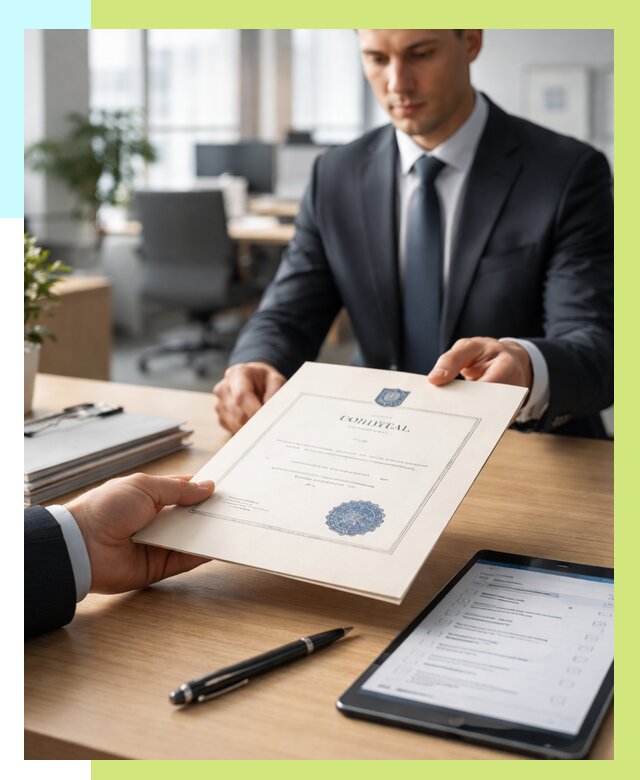 Сертификат ISO 30301 в Устях-Илимске от 36400 р. | Алешин-Сть - под ключ