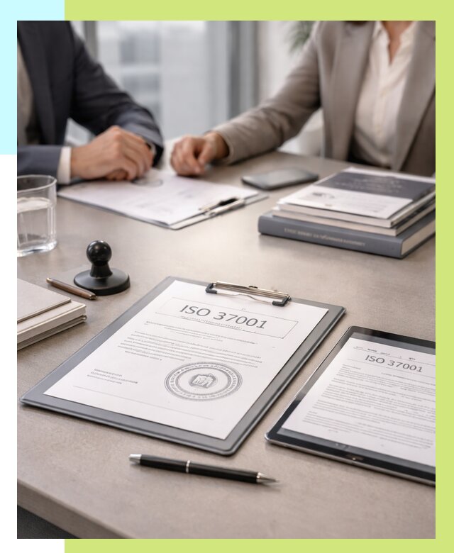 Сертификат ISO 37001 в Устях-Илимске оформить от 124800 р. Алешин-Сть